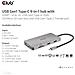 CSV-1594 replicatore di porte e docking station per laptop USB 3.2 Gen 1 (3.1 Gen 1) Type-C Nero, Grigio - Foto miniatura 9