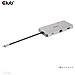 CSV-1594 replicatore di porte e docking station per laptop USB 3.2 Gen 1 (3.1 Gen 1) Type-C Nero, Grigio - Foto miniatura 4