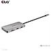 CSV-1594 replicatore di porte e docking station per laptop USB 3.2 Gen 1 (3.1 Gen 1) Type-C Nero, Grigio - Foto miniatura 3