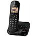 Kx-tgc420 Telefono Dect Identificatore Di Chiamata Nero - Foto miniatura 1