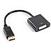 Adattatore Dual Link Displayport 1.2 Maschio A Dvi-i Femmina 24+5 Pin 10cm Nero - Foto miniatura 2