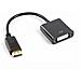 Adattatore Dual Link Displayport 1.2 Maschio A Dvi-i Femmina 24+5 Pin 10cm Nero - Foto miniatura 3