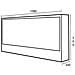 Caminetto Ispica Caminetto Elettrico Da Incasso Lungo 108 Cm Da 1500w Nero Perfetto Da Incassare Completamente A Filo Muro In Mobili In Legno Pareti In Cartongesso E Pareti Attrezzate In Legno - Foto miniatura 2