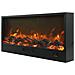 Caminetto Ispica Caminetto Elettrico Da Incasso Lungo 108 Cm Da 1500w Nero Perfetto Da Incassare Completamente A Filo Muro In Mobili In Legno Pareti In Cartongesso E Pareti Attrezzate In Legno - Foto miniatura 6