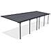 Pergola Addossata /posto Auto Coperto 30m² Kleo 1000l300 Grigio Alluminio - Foto miniatura 4