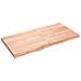 Piano Bagno Marrone 120x60x (2-4) cm Legno Massello Trattato - Foto miniatura 1