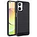 Custodia B-case Tpu Silicone Cover Case Per Realme 10 5g Carbon Metal Black - Foto miniatura 1