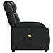Poltrona Massaggiante Reclinabile Nera In Similpelle - Foto miniatura 3