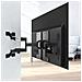 00220852 Supporto TV a parete 2,29 m (90") Nero - Foto miniatura 9