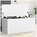Contenitore Portaoggetti Bianco 100x42x46 Cm Legno Multistrato - Foto miniatura 1