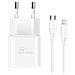 Caricabatterie Ultraveloce Gan Usb-c 35w Con Cavo Lightning Da 1,2 M, Bianco - Foto miniatura 2