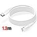 Caricabatterie Ultraveloce Gan Usb-c 35w Con Cavo Lightning Da 1,2 M, Bianco - Foto miniatura 5