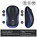 M185 Mouse Wireless, 2,4 GHz con Mini Ricevitore USB, Durata Batteria di 12 Mesi, Tracciamento Ottico 1000 DPI, Ambidestro, Compatibile con PC, Mac, Laptop - Foto miniatura 4