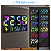 Orologio Digitale Con Display Led Rgb Black - Foto miniatura 3