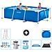 Piscina Fuori Terra - Rettangolo - 300x200x75 Cm - Blu - Include Accessori Coordinati A205 - Foto miniatura 1