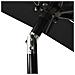 Ombrellone A Sbalzo 3 Livelli Palo Alluminio 2x2 M Nero - Foto miniatura 5