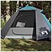 Tenda da Campeggio a Cupola per 2 Persone Blu Impermeabile - Foto miniatura 1
