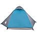 Tenda da Campeggio a Cupola per 2 Persone Blu Impermeabile - Foto miniatura 6