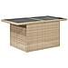 Set Divano da Giardino 6 pz con Cuscini Beige in Polyrattan - Foto miniatura 5