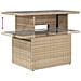 Set Divano da Giardino 6 pz con Cuscini Beige in Polyrattan - Foto miniatura 6