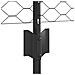 Posti per Recinzione 11 pz U-Channel Grigio 60 cm Acciaio - Foto miniatura 6