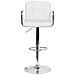 Set Di 2 Sgabelli Da Bar Bianchi Con Braccioli Mike - Foto miniatura 5