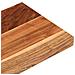 Piano per Tavolo 60x40x2,5cm Rettangolare Legno Massello Acacia - Foto miniatura 7