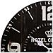 Orologio Da Parete In Legno Nero 34x34x2 Cm - Foto miniatura 7