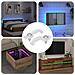 Clip per Striscia LED 2 pcs Trasparente 23,8 x 7,3 x 4,3 mm - Foto miniatura 2