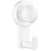 Set Da 4 Ganci A Ventosa In Acciaio Inossidabile - Riutilizzabili Senza Trapano Multi-superficie Non Graffianti Per Bagno Cucina Soggiorno Camera White - Foto miniatura 3