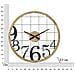 Orologio Da Parete Numbers In Ferro Nero Con Grandi Numeri - Foto miniatura 6
