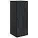 Mobiletto a muro Nero 33 x 34,5 x 90 cm Legno ingegnerizzato - Foto miniatura 1