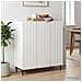 Credenza Bianco 89 x 34,5 x 82 cm Legno ingegnerizzato - Foto miniatura 4