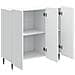 Credenza Bianco 89 x 34,5 x 82 cm Legno ingegnerizzato - Foto miniatura 5