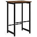 Sgabello da bar Rovere Fumo 40 x 32 x 74 cm - Foto miniatura 1