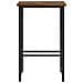 Sgabello da bar Rovere Fumo 40 x 32 x 74 cm - Foto miniatura 3