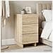 Comodino Rovere Sonoma 33,5 x 34,5 x 60 cm Legno composito - Foto miniatura 2