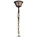 I-AUTUNNO / 5 - Lampadario a sospensione elegante color marrone 40 watt E14 - Foto miniatura 7