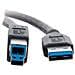 Cavo USB - USB Type A (M) a USB Type B (M) - USB 3.0 - 1 m - nero - Foto miniatura 3