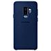 Cover Alcantara per Galaxy S9+ colore Blu - Foto miniatura 1