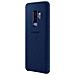 Cover Alcantara per Galaxy S9+ colore Blu - Foto miniatura 3