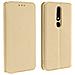 Custodia Nokia 5.1 Plus Portacarte Funzione Supporto Video - Oro - Foto miniatura 1