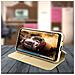 Custodia Nokia 5.1 Plus Portacarte Funzione Supporto Video - Oro - Foto miniatura 3