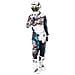 Pantaloni Motocross 2019 Element Villain Bianco (30 Vita = Eu 46, Nero) - Foto miniatura 2