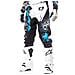 Pantaloni Motocross 2019 Element Villain Bianco (30 Vita = Eu 46, Nero) - Foto miniatura 1