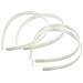 Fasce Per Capelli, Larghezza: 13 Mm, Bianco, 5 Pezzi - Foto miniatura 3