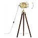 Lampada da Terra a Treppiede Legno Massello di Mango 97 cm - Foto miniatura 5