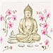 Tovaglioli ""buddha"", 20 Pezzi - 33 X 33 Centimetri. - Foto miniatura 1