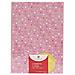 Saluti Ragazze Confezioni Regalo E Fogli Di Carta Tag Regno Unito - Rosa Carta Regalo Per Bambini - Fogli Carta Da Regalo Perfetto Per I Compleanni - 2 Fogli E 2 Tag 587102-0-1 - Foto miniatura 1