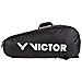 9150 Badminton Squash Doublethermobag (nero) Formato Per 6 Racchette 2 Scomparti Leggeri - Foto miniatura 2